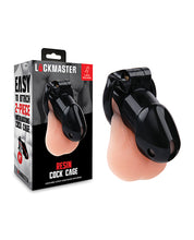 Lockmaster 4' Resin Cock Cage - Black