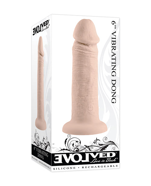 Evolved 6' Vibrating Dong - Light