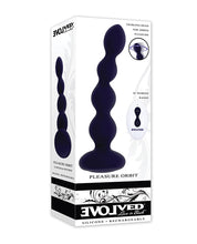 Evolved Pleasure Orbit Remote Controlled Anal Vibe - Purple