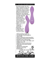 Evolved Lilac G Petite G Spot Vibe - Purple
