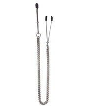 Spartacus Adjustable Tweezer Nipple Clamps w/Jewel Chain