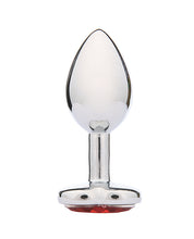 Whipsmart Heartbreaker Heart Crystal Butt Plug - Red