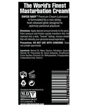 Swiss Navy Premium Masturbation Cream - 5 oz Tube