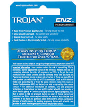 Trojan Enz Lubricated Condoms