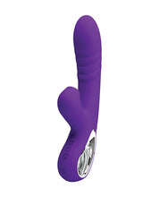 Pretty Love Jersey Sucking & Vibrating Rabbit - Purple