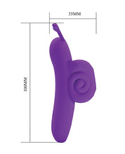 Pretty Love Snail Honey Finger Vibe - Purple