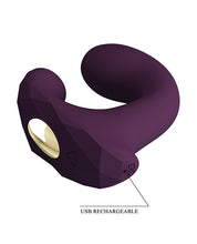 Pretty Love Billy Vibrating Dual Stimulator - Purple