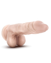 Blush Dr. Skin Stud Muffin 8.5' Dong w/Suction Cup - Beige