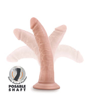 Blush Dr. Skin Plus 7' Posable Dildo