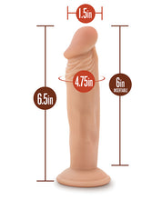 Blush Dr. Skin Dr. Small 6' Dildo - Vanilla