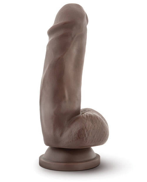 Blush Dr. Skin Mr. Smith 7' Dildo w/Suction Cup - Chocolate