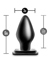 Blush Anal Adventures XXL Plug - Black