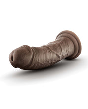 Blush Dr. Skin Plus 8' Posable Dildo - Chocolate