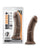 Blush Dr. Skin Plus 8' Posable Dildo - Chocolate
