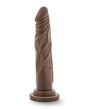 Blush Dr. Skin 7.5' Basic Realistic Cock - Chocolate