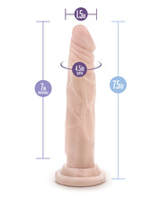 Blush Dr. Skin Silicone Dr. Carter 7.5' Dildo