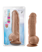 Blush Au Natural 10' Big Boy Realistic Dildo w/Balls - Mocha