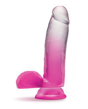 Blush B Yours 7' Sugar Magnolia Dildo - Fuchsia