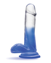 Blush B Yours 6' Stella Blue Dildo - Blue