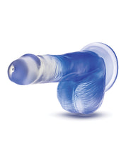 Blush B Yours 6' Stella Blue Dildo - Blue