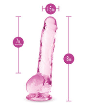 Blush Naturally Yours 8' Crystalline Dildo