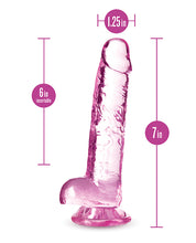 Blush Naturally Yours 7' Crystalline Dildo