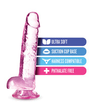 Blush Naturally Yours 7' Crystalline Dildo