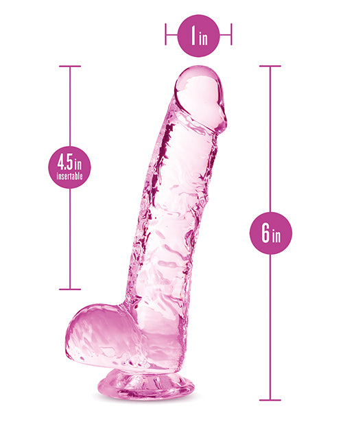 Blush Naturally Yours 6' Crystalline Dildo