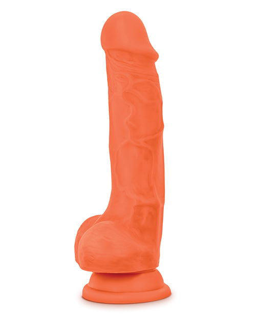 Blush Neo Elite Silicone Dual Density Cock W/balls