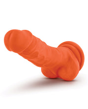 Blush Neo Elite Silicone Dual Density Cock W/balls