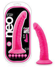 Blush Neo Elite Silicone Dual Density Cock W/balls