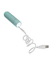 Blush Gaia Eco Rechargeable Bullet - Aqua