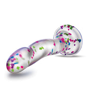 Blush Neo Elite Hanky Panky 7' Confetti Dildo - Glow in the Dark