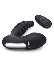 Blue Line Vibrating Prostate Prodder w/Remote - Black