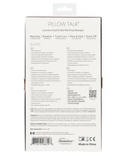 Pillow Talk Sultry Rotating Wand