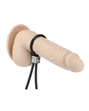 Lux Active Tether Adjustable Cock Tie - Black