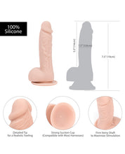 Addiction Mark 7.5' Dildo - Beige