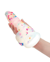 Addiction Party Marty 7.5' Dildo - Frost/Confetti