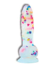 Addiction Party Marty 7.5' Dildo - Frost/Confetti