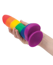 Addiction Justin 8' Dildo - Rainbow