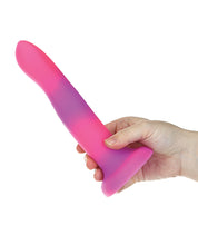 Addiction 8' Rave Glow in the Dark Dong - Pink/Purple