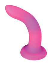 Addiction 8' Rave Glow in the Dark Dong - Pink/Purple