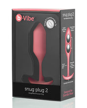 B-vibe Weighted Snug Plug 2 - 114 G