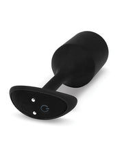 B-Vibe Vibrating Weighted Snug Plug XL - 247 g Black