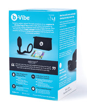 B-vibe Vibrating Snug & Tug - Black