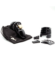 CB-3000 3' Cock Cage & Lock Set - Black