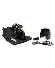 CB-6000S 2 1/2' Cock Cage & Lock Set - Black