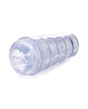 Curve Toys Mistress Courtney Diamond Deluxe Clear Mouth Stroker