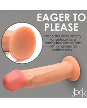 Curve Toys Jock Real Skin Silicone 8.5' Dildo