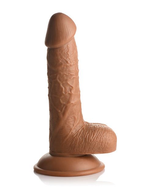 Curve Toys Fantasy Jock Baseball Brian 7' Dildo w/Balls - Tan